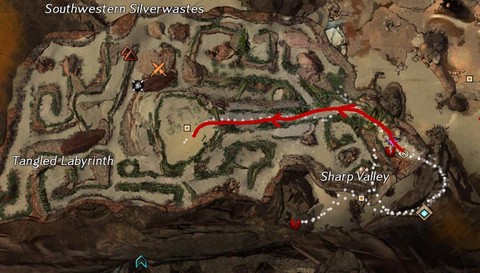 激战2白银荒地怎么去[图2]