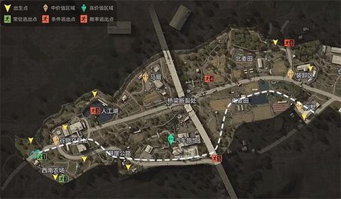 暗区突围农村哪里富