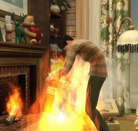 模拟人生4如何烧火[图1]