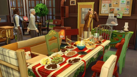 模拟人生4怎么上菜[图1]