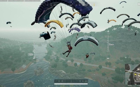 绝地求生按什么跳飞机