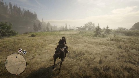 荒野大镖客2如何放大