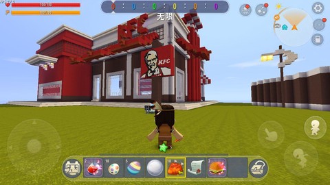 迷你世界餐厅怎么建