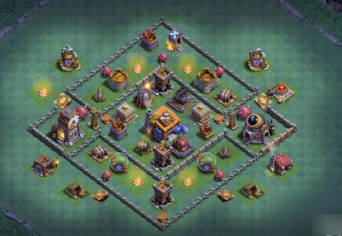 部落冲突7本怎么杀王