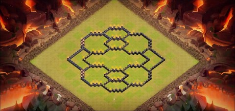 部落冲突八卦阵怎么摆