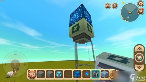 迷你世界怎么建旋转门[图2]