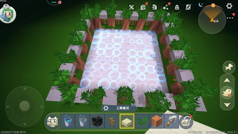 迷你世界怎么修游泳池[图2]