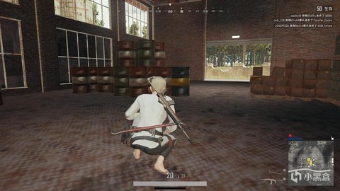 绝地求生怎么蹲着跑