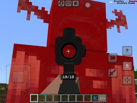 我的世界手机版怎么做枪