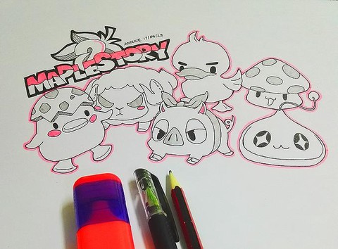 冒险岛2怎么自己画[图2]