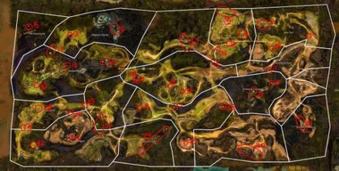 激战2怎么去苍翠边界[图1]