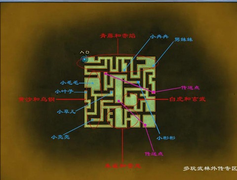 武林外传怎么用坐标[图2]