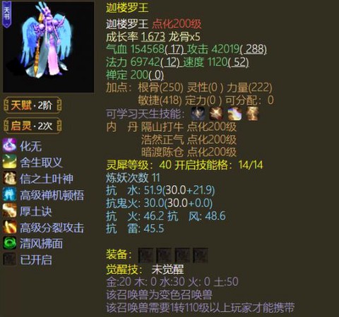 大话2男人带什么神兽