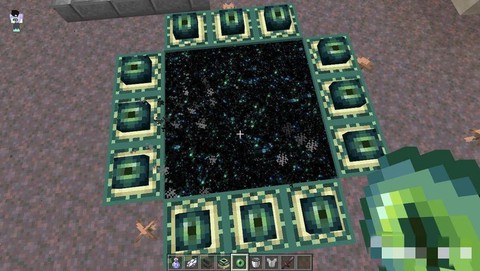 我的世界末影门怎么造