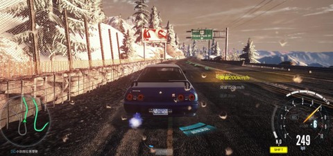 极品飞车ol脚刹怎么按