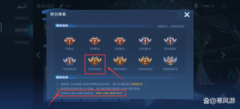 王者荣耀怎么看贵族几