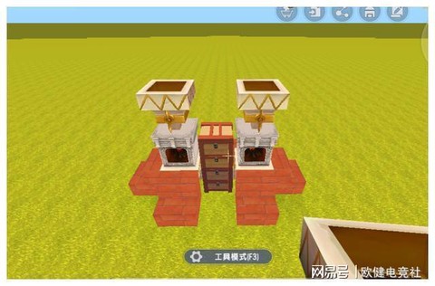 迷你世界怎么做烧烤机