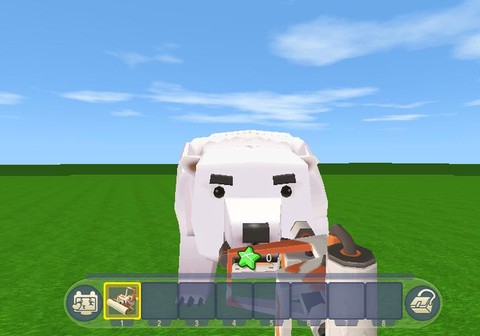 迷你世界怎么驯服北极熊