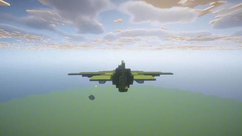 我的世界战斗机怎么造