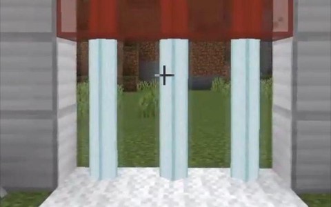 我的世界怎么做激光柱