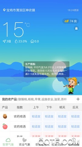 陕西智慧农业气象图2