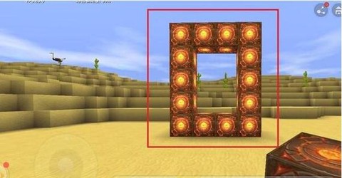 迷你世界如何做地心门