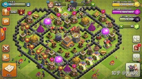 部落冲突8本怎么发展