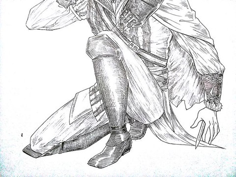 刺客信条的刺客怎么画[图1]