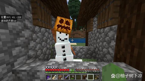 我的世界怎么做雪傀儡