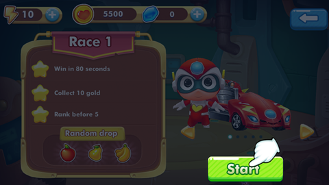 卡通变形赛车图1