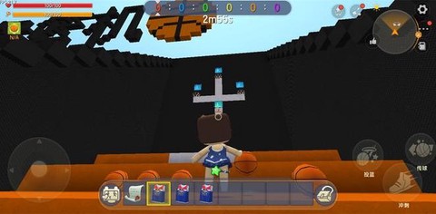 迷你世界篮球场怎么做