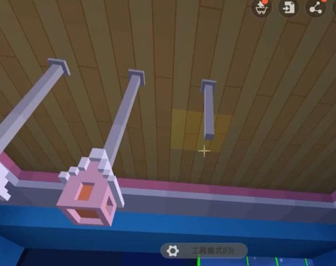 迷你世界里怎么做吊灯