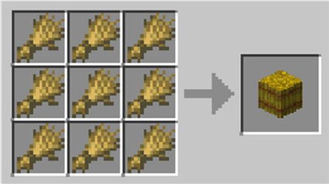 我的世界干草块有什么用