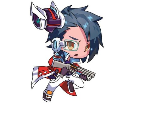 怎么画天天酷跑人物