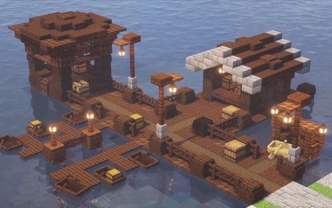 我的世界港口怎么做