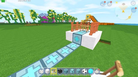 迷你世界缆车怎么坐