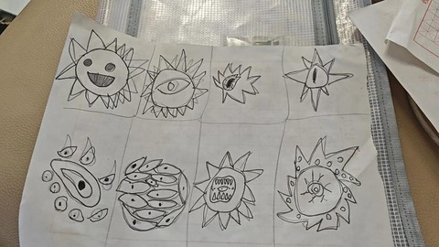 洛克王国怎么画太阳