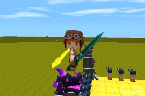 迷你世界怎么做披风扇