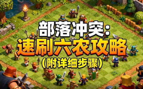 部落冲突怎么刷部落