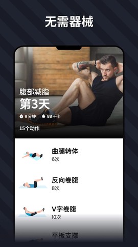 30天内练出六块腹肌图3