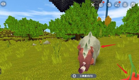 迷你世界怎么驯服野牛[图2]