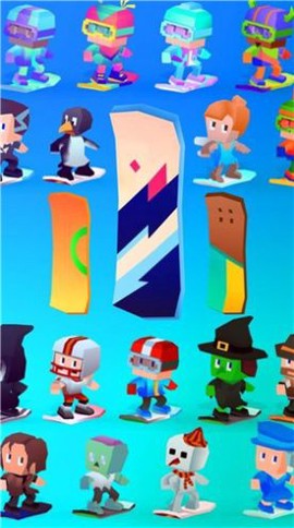 像素方块滑雪图3