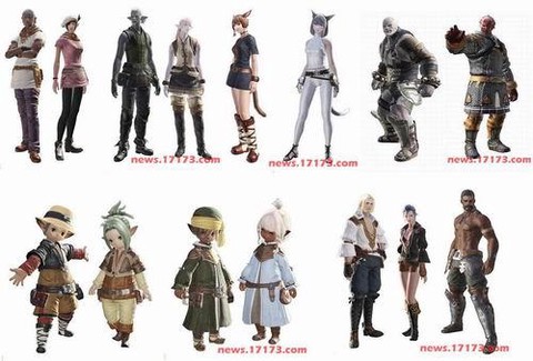 最终幻想14选什么种族