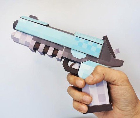 怎么在我的世界里造枪