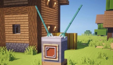 我的世界怎么制作电视