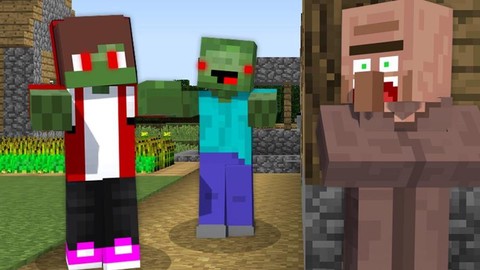 我的世界如何变成僵尸