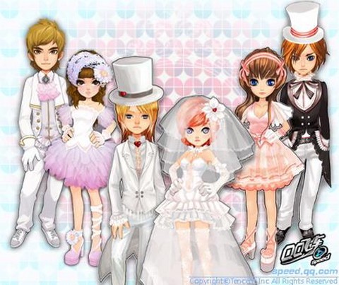 qq飞车订婚怎么结婚