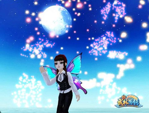 武林外传翅膀怎么镶嵌