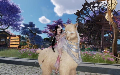 剑网3奇趣坐骑怎么用