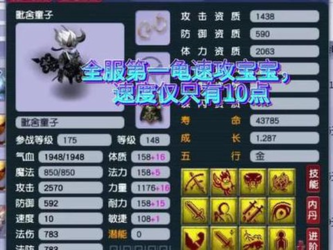 梦幻西游龟速孩子怎么加点[图2]